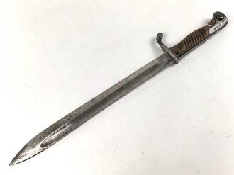1.Weltkrieg , Seitengewehr 98/05 , gereinigtes Stück, ohne Scheide
