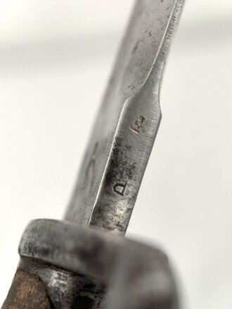 1.Weltkrieg , Seitengewehr 98/05 , gereinigtes Stück, ohne Scheide
