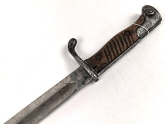 1.Weltkrieg , Seitengewehr 98/05 , gereinigtes Stück, ohne Scheide