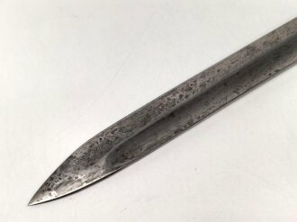 1.Weltkrieg , Seitengewehr 98/05 , gereinigtes Stück, ohne Scheide