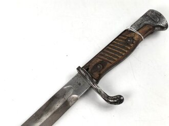1.Weltkrieg , Seitengewehr 98/05 , gereinigtes Stück, ohne Scheide