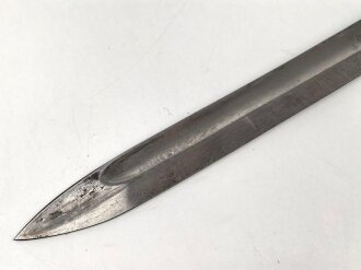 1.Weltkrieg , Seitengewehr 98/05 , gereinigtes Stück, ohne Scheide
