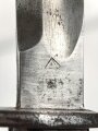 1.Weltkrieg , Seitengewehr 98/05 , gereinigtes Stück, ohne Scheide