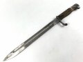 1.Weltkrieg , Seitengewehr 98/05 , gereinigtes Stück, ohne Scheide