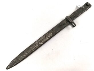 1.Weltkrieg , Ersatzseitengewehr in gutem Gesamtzustand, original lackiert