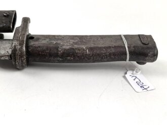 1.Weltkrieg , Ersatzseitengewehr in gutem Gesamtzustand, original lackiert