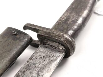 1.Weltkrieg , Ersatzseitengewehr in gutem Gesamtzustand, original lackiert