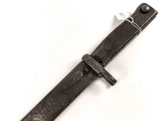 1.Weltkrieg , Ersatzseitengewehr in gutem Gesamtzustand, original lackiert