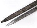 1.Weltkrieg , Ersatzseitengewehr in gutem Gesamtzustand, original lackiert