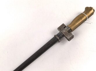 Frankreich, Epee Seitengewehr Modell 1886 Lebel
