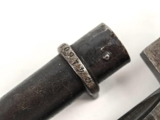 Frankreich, Epee Seitengewehr Modell 1886 Lebel
