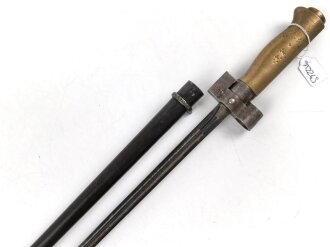 Frankreich, Epee Seitengewehr Modell 1886 Lebel