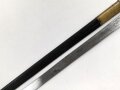 Kaiserreich , Seitengewehr Modell 1871, Eigentumstück mit beidseitig geäzter Klinge