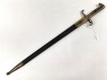 Kaiserreich , Seitengewehr Modell 1871, Eigentumstück mit beidseitig geäzter Klinge