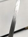 Kaiserreich , Seitengewehr Modell 1871, Eigentumstück mit beidseitig geäzter Klinge