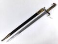 Kaiserreich , Seitengewehr Modell 1871, Eigentumstück mit beidseitig geäzter Klinge