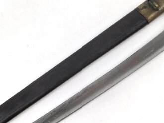 Bayern, Artillerie Seitengewehr Modell 1892. Gereinigtes Stück in gutem Gesamtzustand