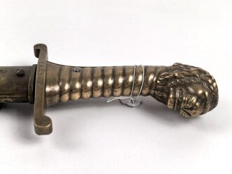 Bayern, Artillerie Seitengewehr Modell 1892. Gereinigtes Stück in gutem Gesamtzustand