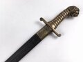 Bayern, Artillerie Seitengewehr Modell 1892. Gereinigtes Stück in gutem Gesamtzustand