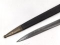 Bayern, Artillerie Seitengewehr Modell 1892. Gereinigtes Stück in gutem Gesamtzustand
