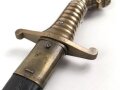 Bayern, Artillerie Seitengewehr Modell 1892. Gereinigtes Stück in gutem Gesamtzustand