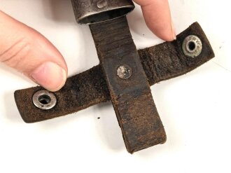 1.Weltkrieg, DEMAG Grabendolch. Klingenspitze fehlt, gereinigtes Stück