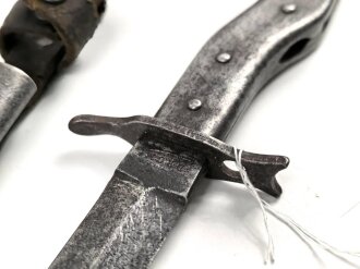 1.Weltkrieg, DEMAG Grabendolch. Klingenspitze fehlt, gereinigtes Stück