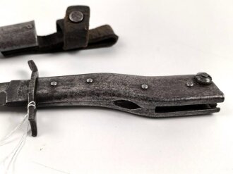 1.Weltkrieg, DEMAG Grabendolch. Klingenspitze fehlt, gereinigtes Stück