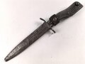 1.Weltkrieg, DEMAG Grabendolch. Klingenspitze fehlt, gereinigtes Stück
