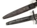 1.Weltkrieg, DEMAG Grabendolch. Klingenspitze fehlt, gereinigtes Stück