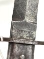1.Weltkrieg, DEMAG Grabendolch. Klingenspitze fehlt, gereinigtes Stück