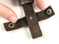 1.Weltkrieg, DEMAG Grabendolch. Klingenspitze fehlt, gereinigtes Stück