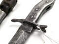1.Weltkrieg, DEMAG Grabendolch. Klingenspitze fehlt, gereinigtes Stück