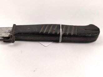 1.Weltkrieg  Grabendolch. Parierstange abgebrochen, ohne Scheide