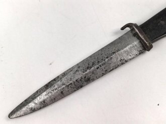 1.Weltkrieg  Grabendolch. Parierstange abgebrochen, ohne Scheide