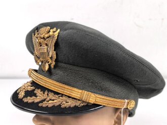U.S. Army , Officers visor hat, made in germany by "Dommer´s Stuttgart" Good condition, size 59cm.
