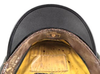 U.S. Army , Officers visor hat " Flight Ace" . Looks like a second sweat band sewn in to make hat smaller. Is now 56cm