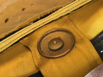 U.S. Army , Officers visor hat " Flight Ace" . Looks like a second sweat band sewn in to make hat smaller. Is now 56cm