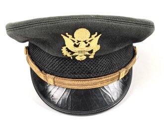 U.S. Army , Officers visor hat " Flight Ace" . Looks like a second sweat band sewn in to make hat smaller. Is now 56cm