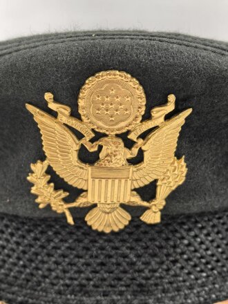 U.S. Army , Officers visor hat " Flight Ace" . Looks like a second sweat band sewn in to make hat smaller. Is now 56cm