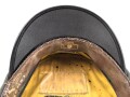 U.S. Army , Officers visor hat " Flight Ace" . Looks like a second sweat band sewn in to make hat smaller. Is now 56cm