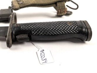 U.S. Army , M6 bayonet by AERIAL. M8 scabbard nicely painted