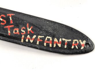 U.S. Army , M6 bayonet by AERIAL. M8 scabbard nicely painted
