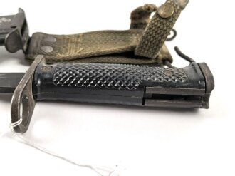 U.S. Army , M6 bayonet by AERIAL. M8 scabbard nicely painted