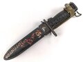 U.S. Army , M6 bayonet by AERIAL. M8 scabbard nicely painted