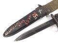 U.S. Army , M6 bayonet by AERIAL. M8 scabbard nicely painted