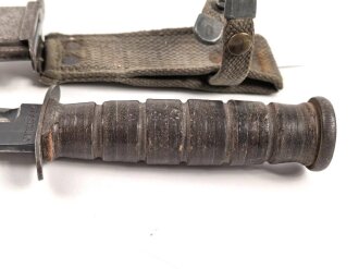 U.S. Navy WWII , MARK 2 fighting  knife by Camillus. Used, good condition
