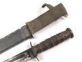 U.S. Navy WWII , MARK 2 fighting  knife by Camillus. Used, good condition