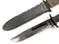 U.S. Navy WWII , MARK 2 fighting  knife by Camillus. Used, good condition