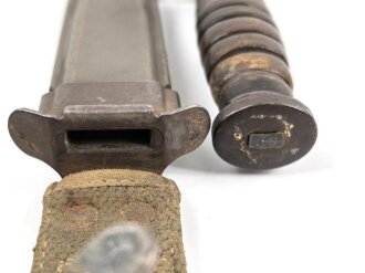 U.S. Army, M3 fighting knife by IMPERIAL, in M8 scabbard. Used